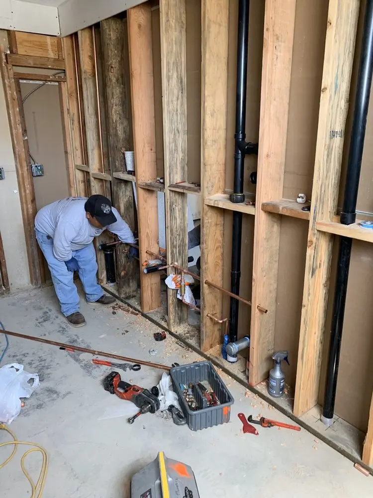 Commercial rough-in plumbing for Gas Line Repair in Lauderdale North Park